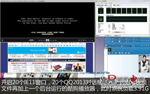 内存占用测试