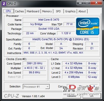 Core i5-3470悄然诞生 HD Graphics 2500性能详测