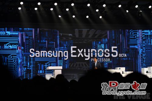 三星今日发布八核心Exynos 5 Octa处理器 